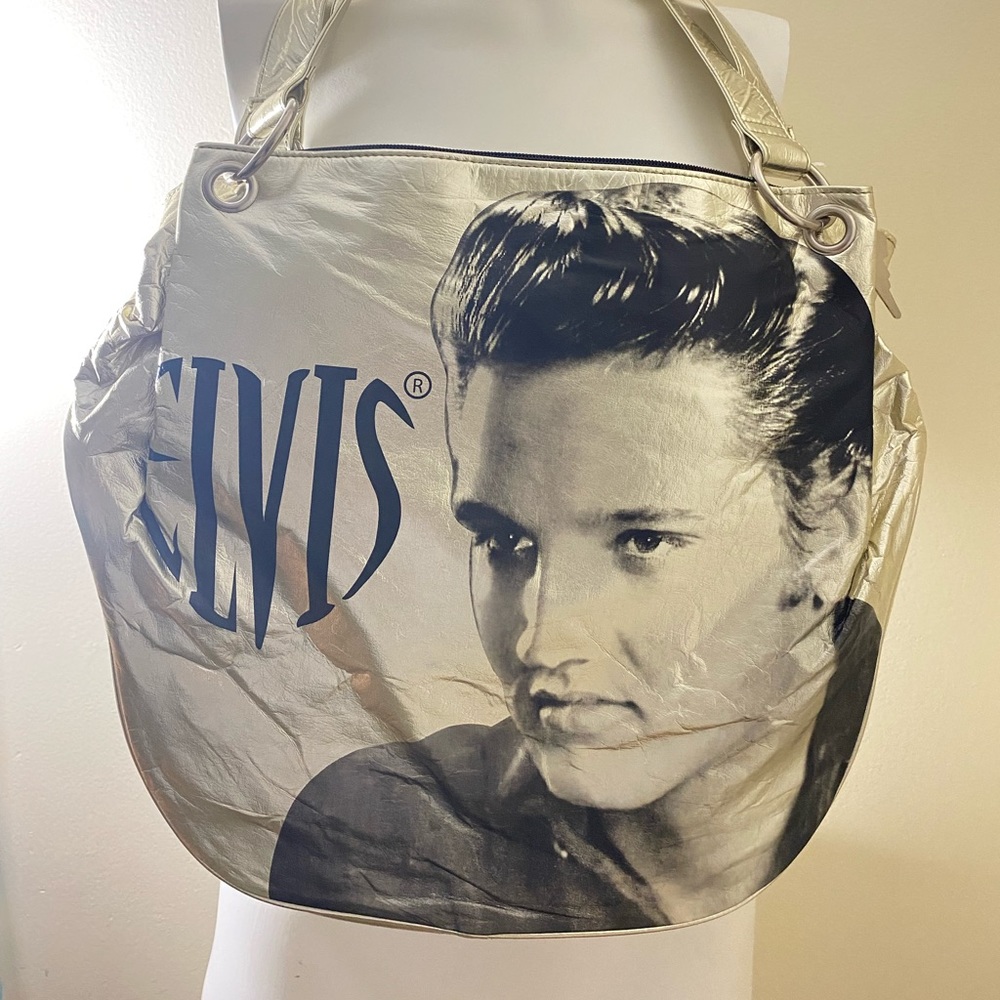 Elvis Presley NWT silver purse